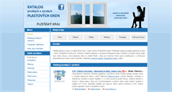 Desktop Screenshot of okna-plzen.eu